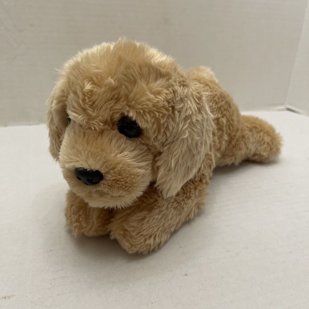 12” Aurora Flopsie Goldie Labrador Puppy  Dog Plush Stuffed Animal Soft Toy